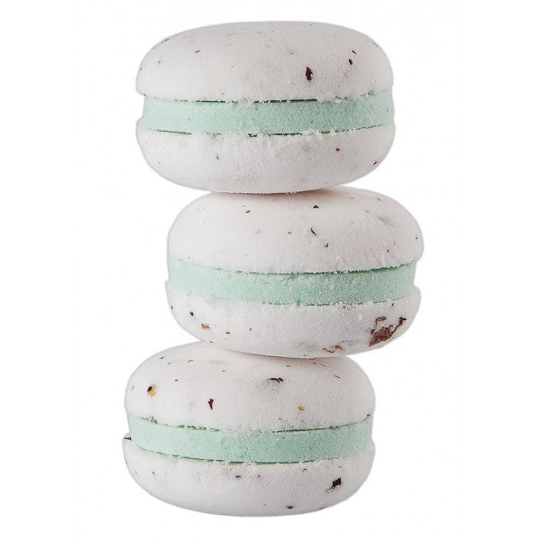 Macarons pentru baie  - Petale de Trandafir 60g