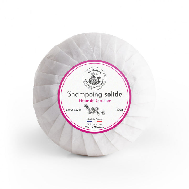 Șampon Solid pentru păr normal - Floare de Cireș 100g
