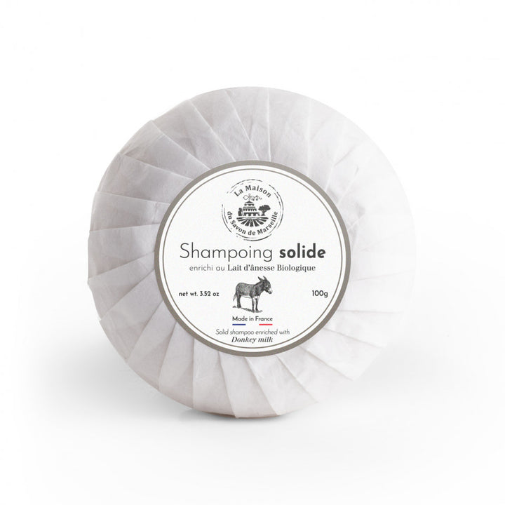 Șampon Solid pentru păr normal - Lapte de Măgăriță 100g